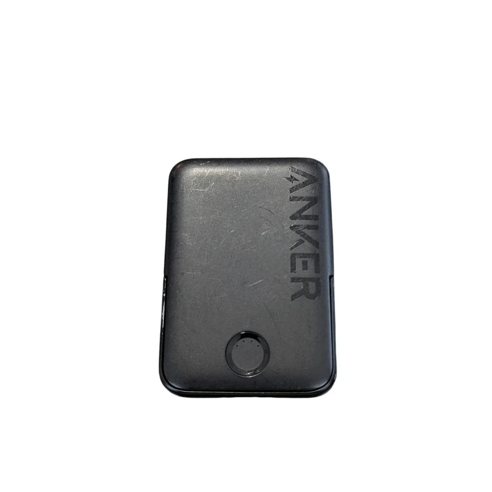 Nn1U Anker MagGo 5000mAh Magnetic Wireless Portable Charger W/Stand A1618‎ BLK